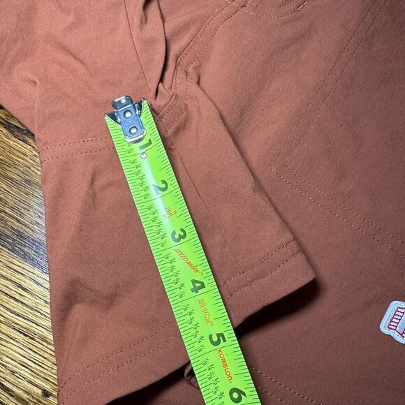 Topo Designs River Shorts Womens Small High Waisted Hiking Outdoor Nylon Brown - Picture 8 of 8